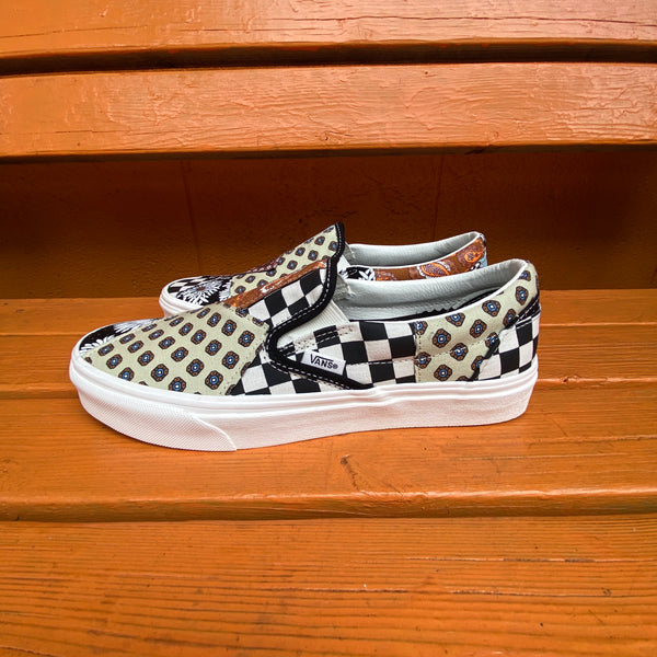 Classic Slip-On / Tiger Patchwork -VANS CLASSIC LINE-