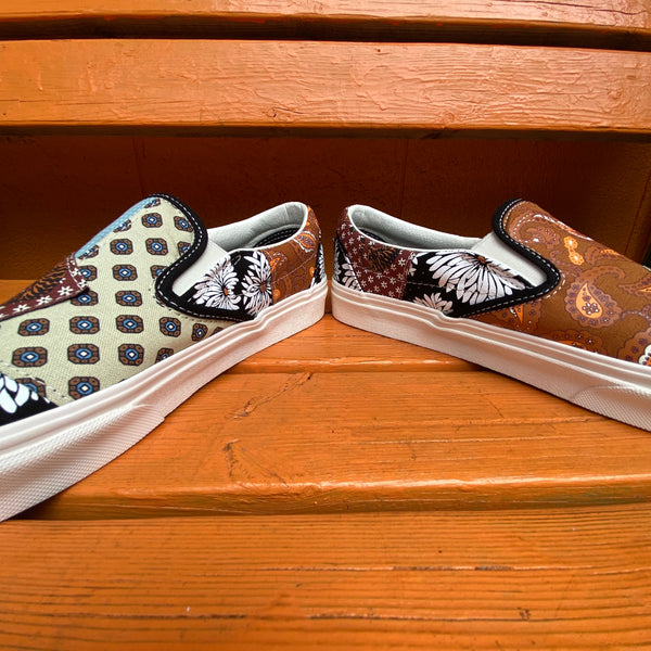 Classic Slip-On / Tiger Patchwork -VANS CLASSIC LINE-