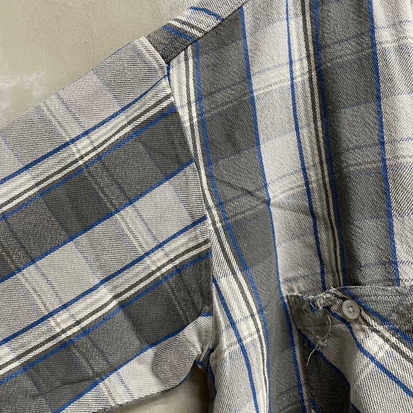 SAINT MICHAEL x SHERMER ACADEMY FLANNEL SHIRT -COLLABORATION-/ Saint Michael