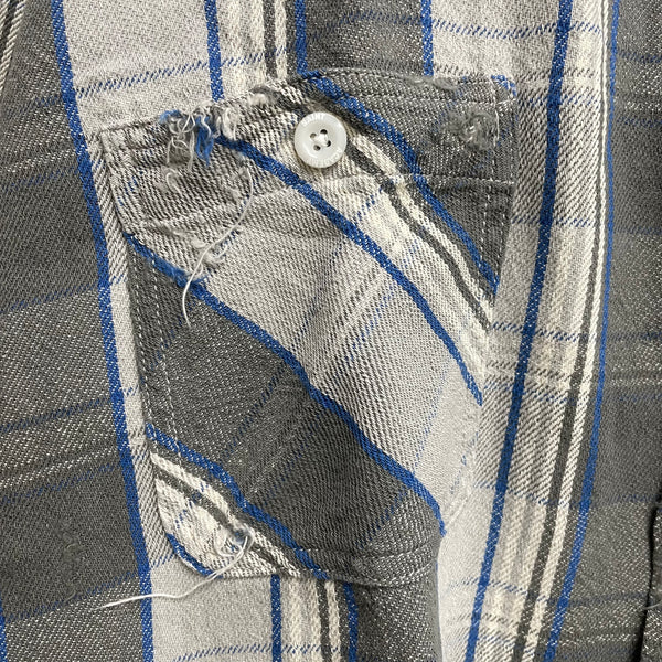 SAINT MICHAEL x SHERMER ACADEMY FLANNEL SHIRT -COLLABORATION-/ Saint Michael