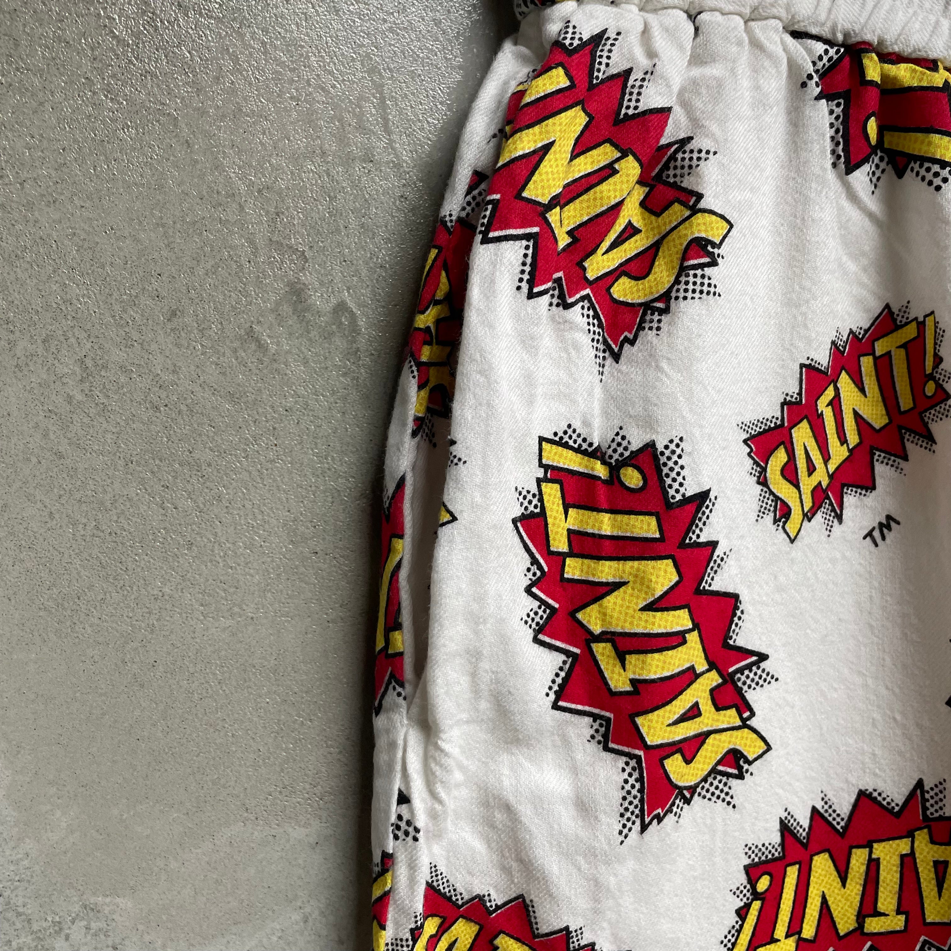 SAINT MICHAEL PAJAMA PANTS POW サイズL SAINT MICHAEL PAJAMA PANTS POW サイズL