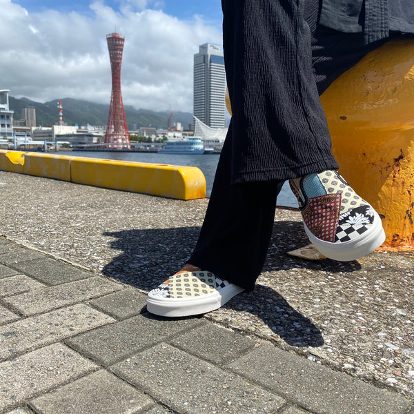 Classic Slip-On / Tiger Patchwork -VANS CLASSIC LINE-
