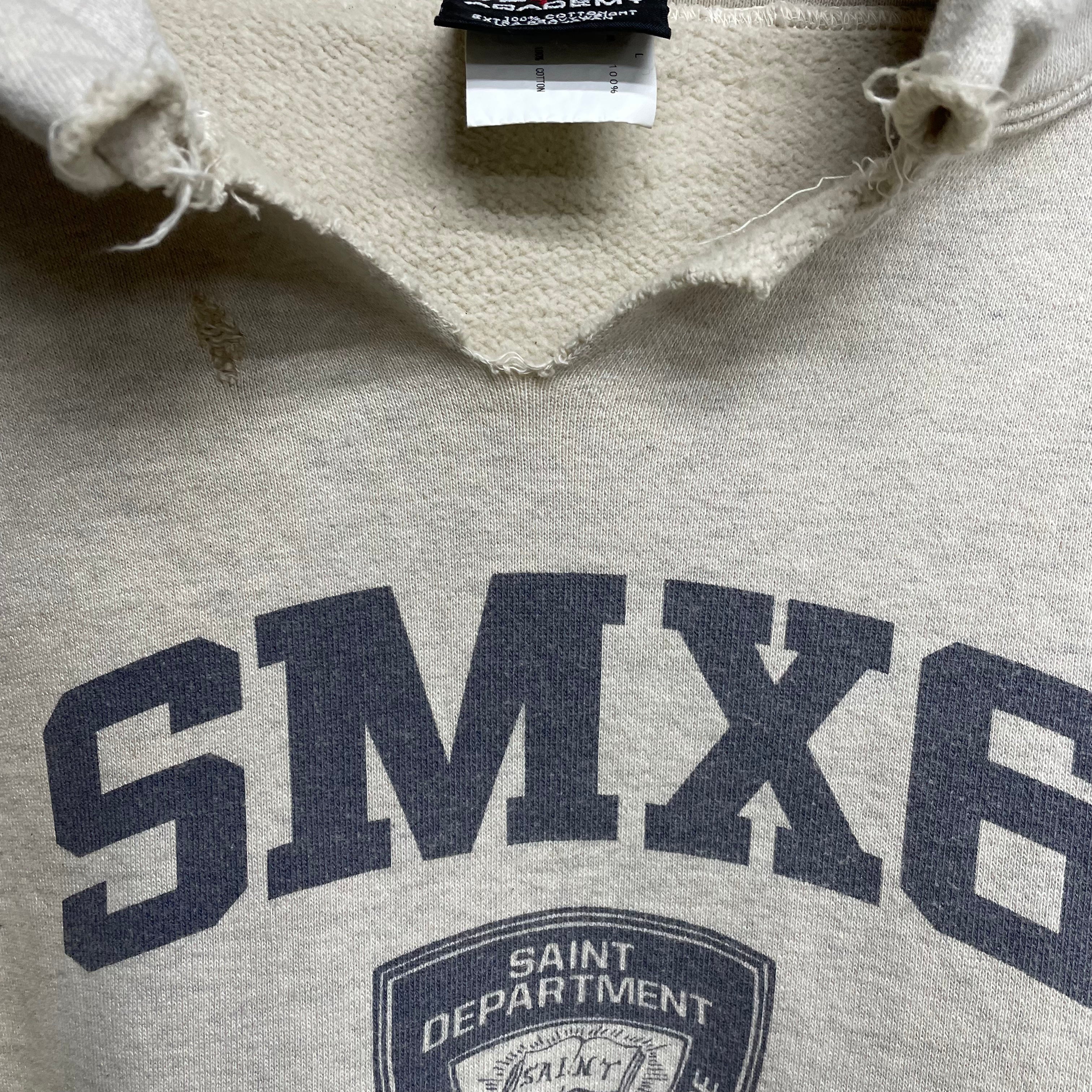 SAINT MICHAEL x SHERMER HOODIE ' NYPD ' -COLLABORATION-/ Saint SAINT MICHAEL x SHERMER HOODIE ' NYPD ' -COLLABORATION-/ Saint
