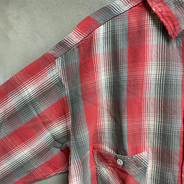 SAINT MICHAEL x SHERMER ACADEMY FLANNEL SHIRT -COLLABORATION-/ Saint Michael
