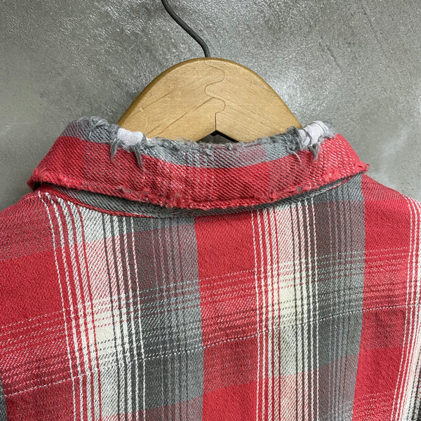 SAINT MICHAEL x SHERMER ACADEMY FLANNEL SHIRT -COLLABORATION-/ Saint Michael