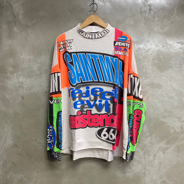 SAINT MICHAEL LONG SLEEVE T-SHIRTS " MOTOCLOSS " / Saint Michael