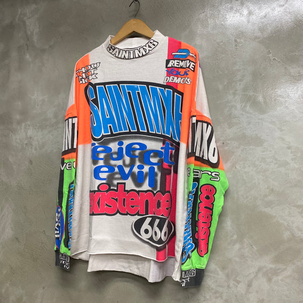 SAINT MICHAEL LONG SLEEVE T-SHIRTS " MOTOCLOSS " / Saint Michael