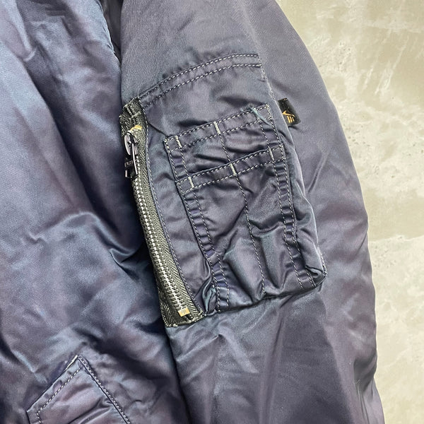 MARK VII REMAKE MA-1 ALPHA OFFICIAL CUSTOM for ANEX  / KURO DENIM