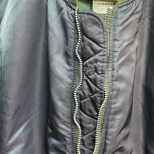 MARK VII REMAKE MA-1 ALPHA OFFICIAL CUSTOM for ANEX  / KURO DENIM