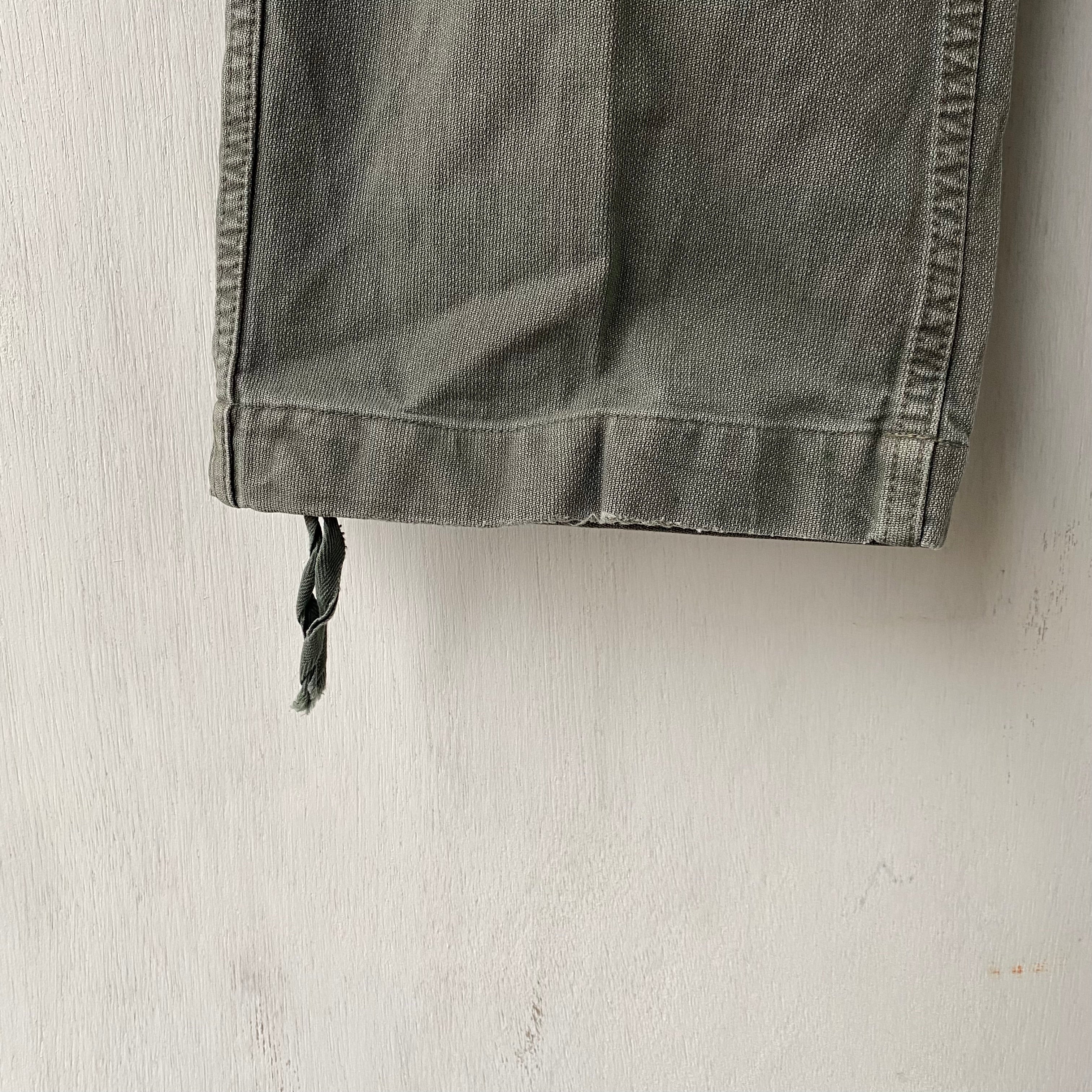 [ ONLY ONE ! ]  GERMAN MILITARY MOLESKIN FIELD TROUSERS / GERMAN MILITARY
