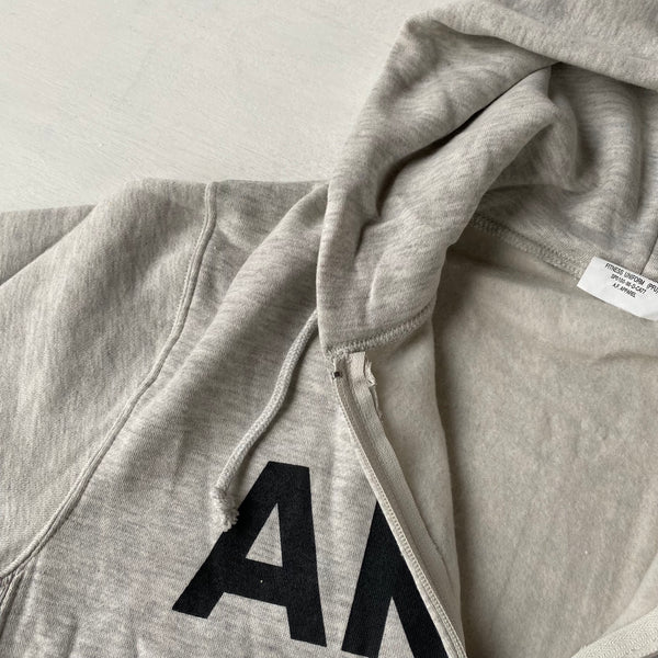 U.S.ARMY PFU ZIP UP SWEAT PARKA / U.S. MILITARY
