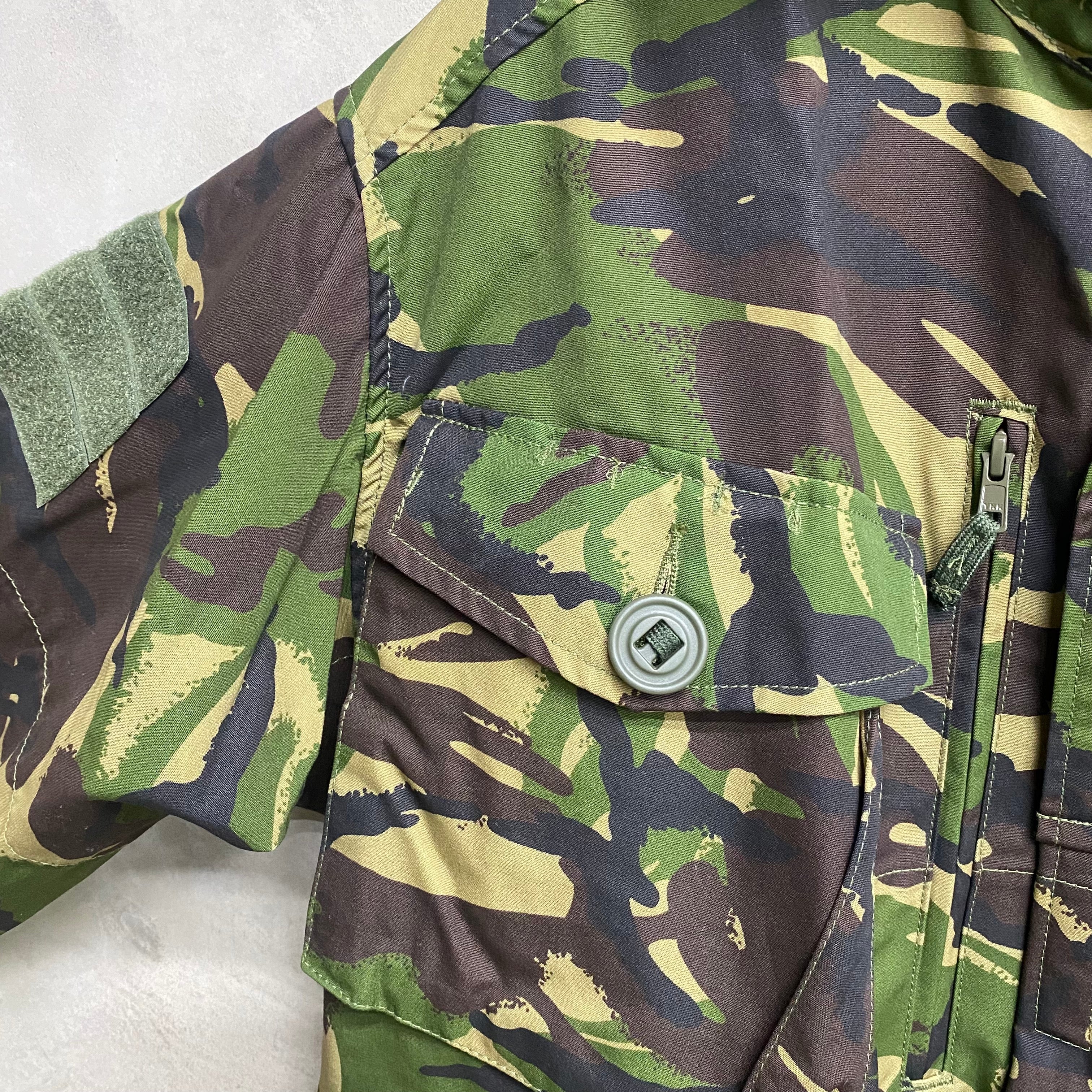 [ ONLY ONE ! ] BRITISH ARMY WINDPROOF COMBAT SMOCK / BRITISH MILITARY