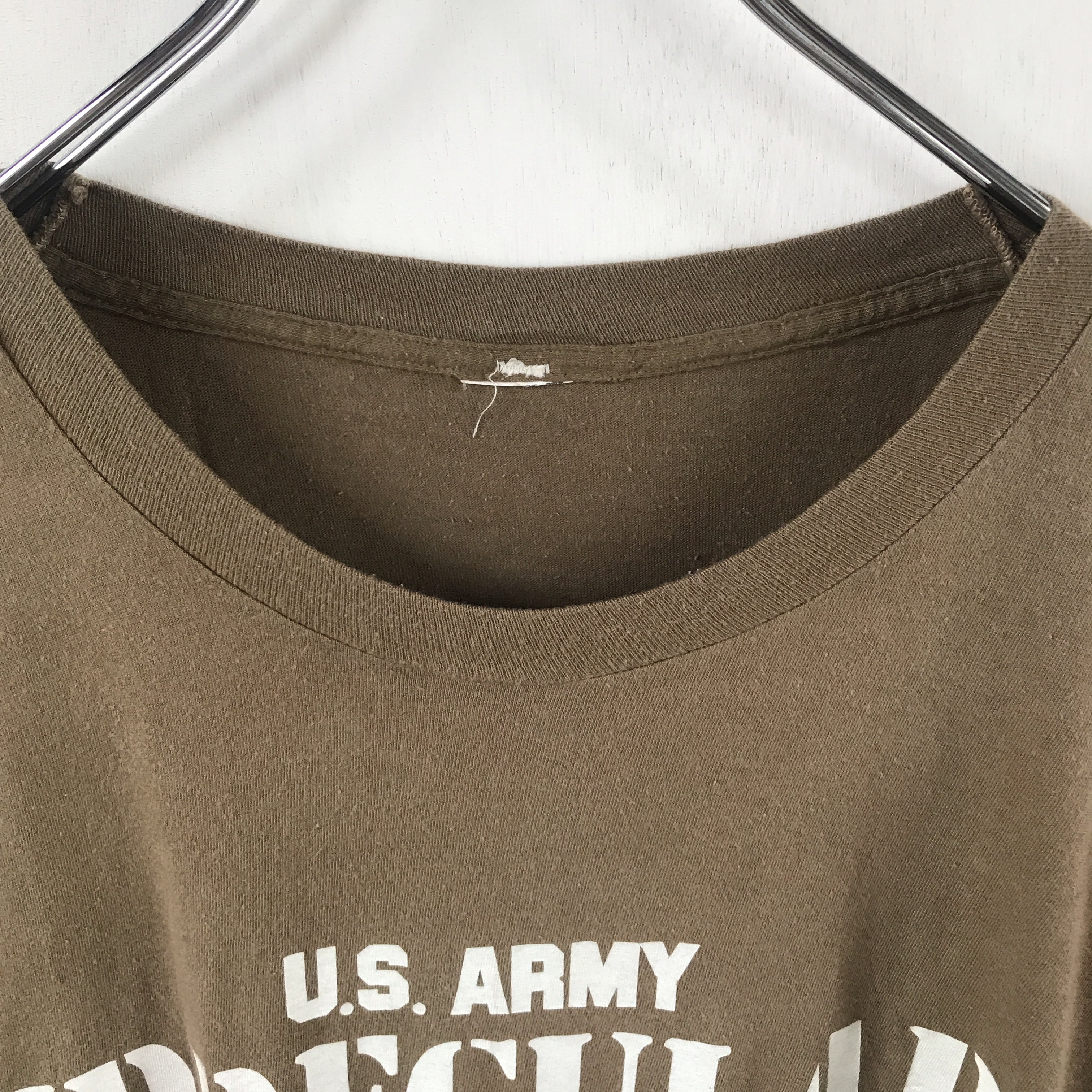 [ ONLY ONE !! ] US ARMY IRREGULAR  SHORT SLEEVE T-SHIRT / Mr.Clean Select