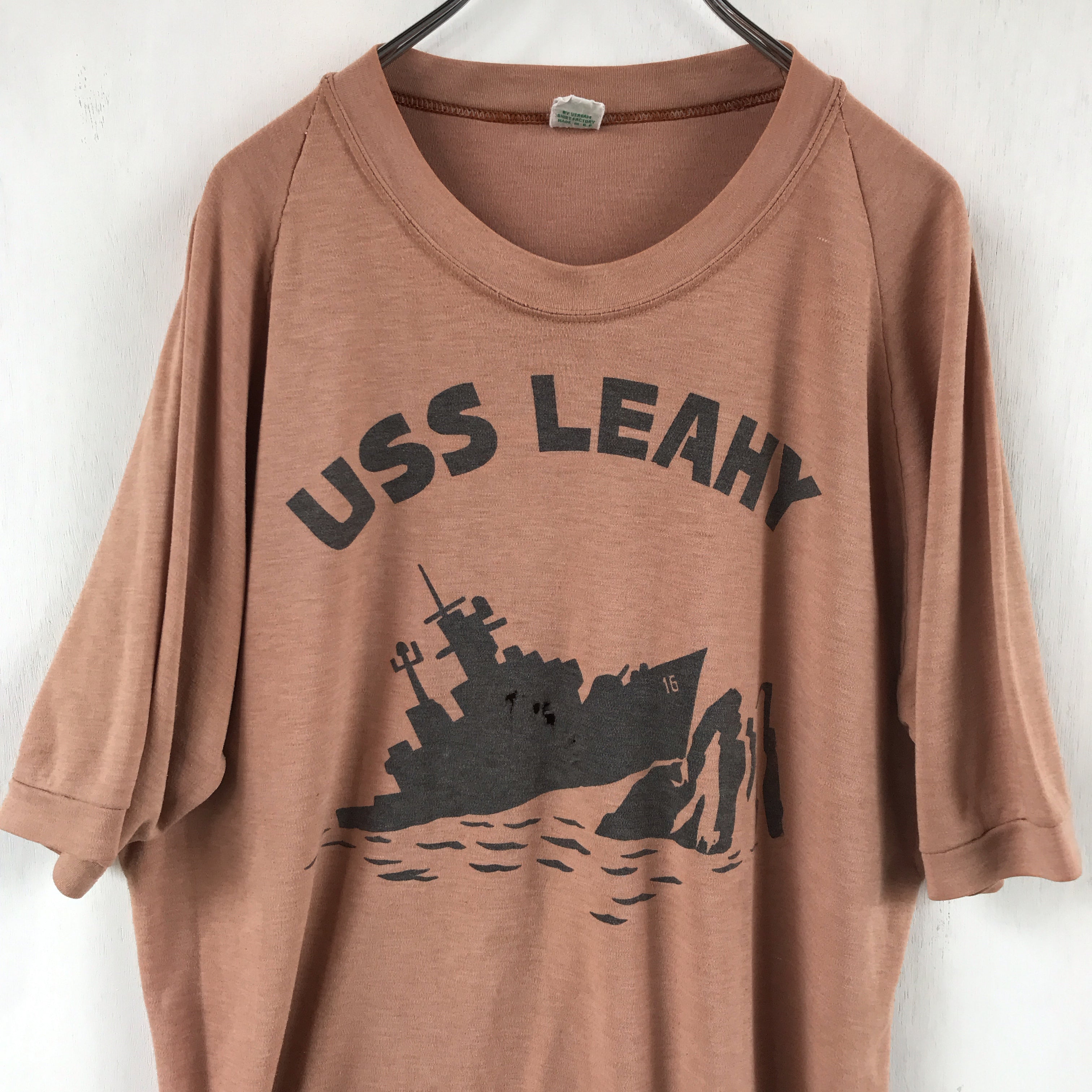 [ ONLY ONE !! ] USS LEAHY SHORT SLEEVE T-SHIRT / Mr.Clean Select