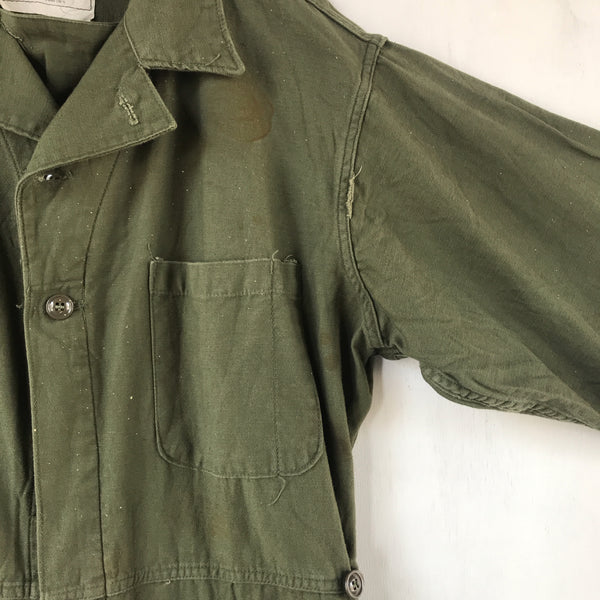 [ONLY ONE!] US ARMED FORCES '68 JUNGLE FATIGUE SHIRT / Mr.Clean Select