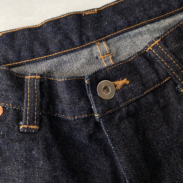 WEST'S VINTAGE 77WOA FLR DENIM PANTS /WEST OVER ALLS