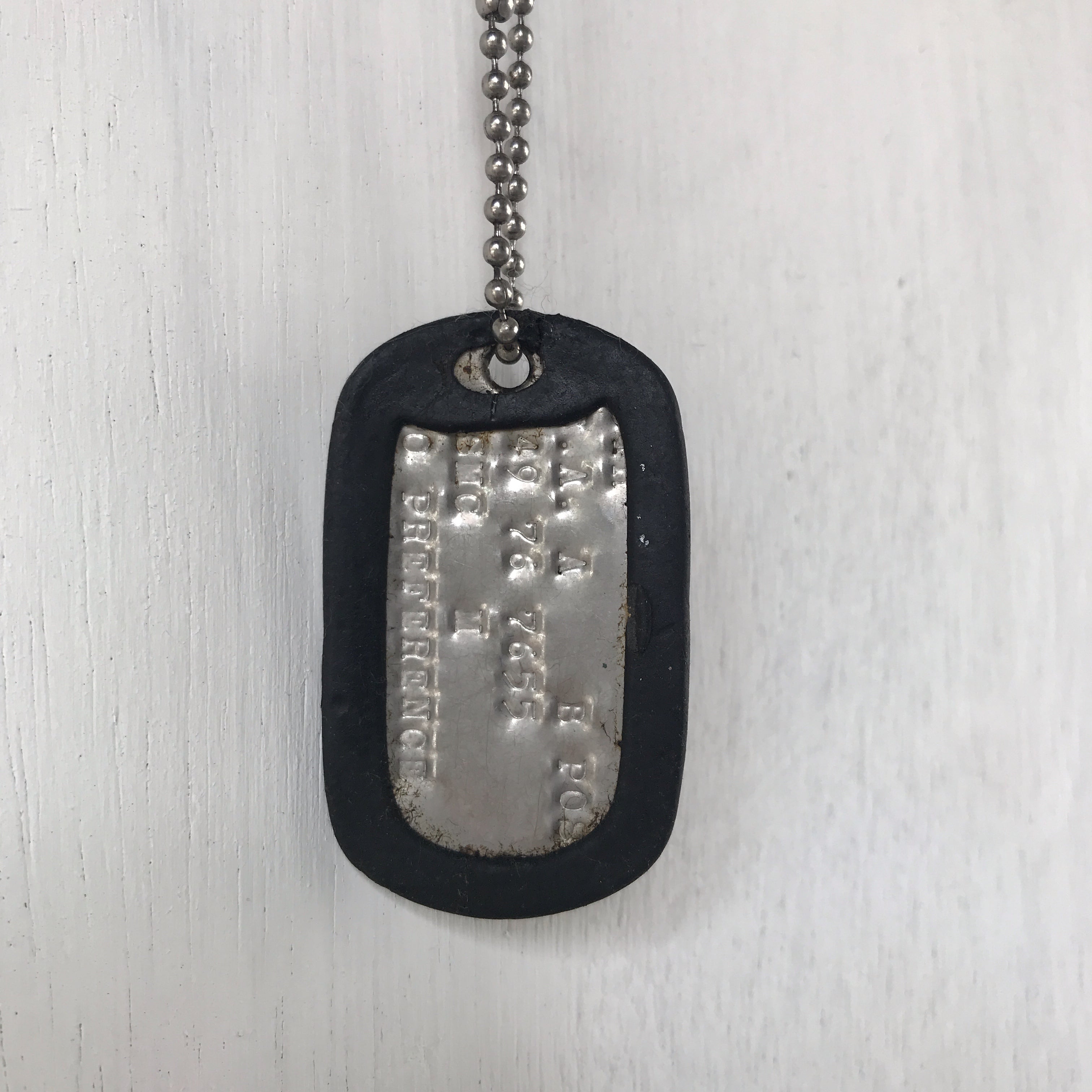 Dog tag / U.S. MILITARY