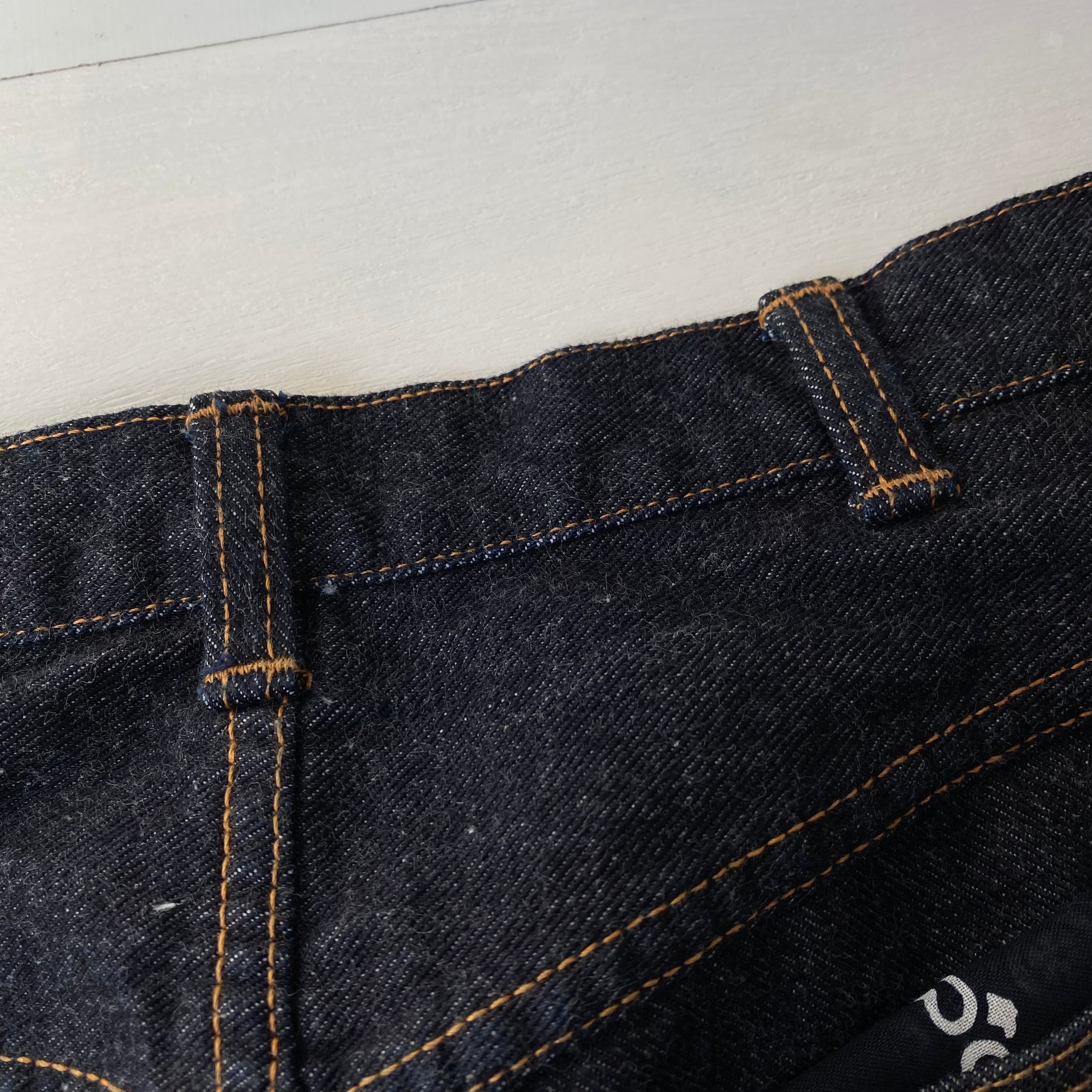 [ FINAL ONE ! ] WEST'S VINTAGE 77WOA FLR DENIM PANTS /WEST OVER ALLS