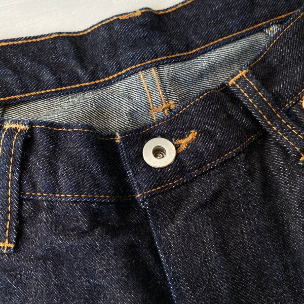[ FINAL ONE ! ] WEST'S VINTAGE 11WOA STR DENIM PANTS /WEST OVER ALLS