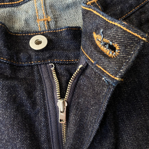 [ FINAL ONE ! ] WEST'S VINTAGE 11WOA STR DENIM PANTS /WEST OVER ALLS
