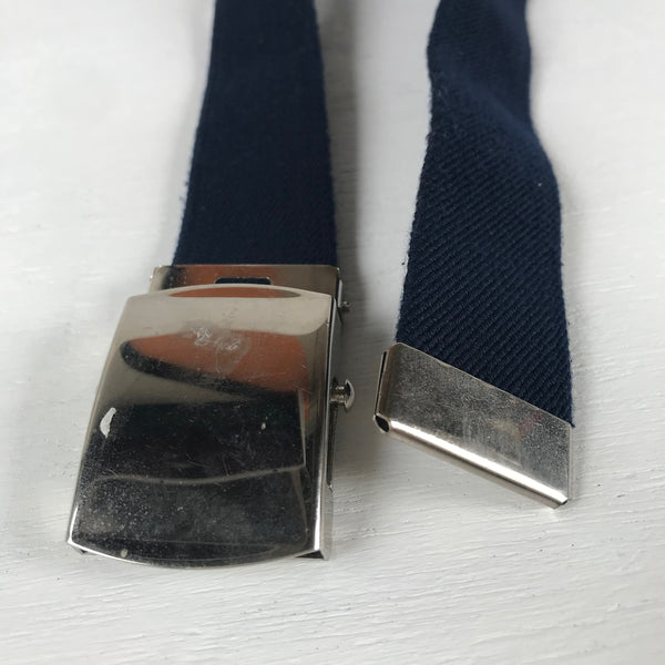 USAF BLEU GI TROUSER BELT / U.S. MILITARY