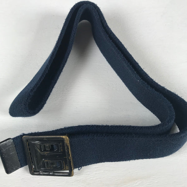 USAF BLUE GI TROUSER BELT / U.S. MILITARY