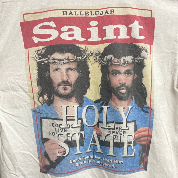 SAINT MICHAEL x DENIM TEARS T-SHIRTS 'HOLY STATE' -COLLABORATION-S/ Saint Michael