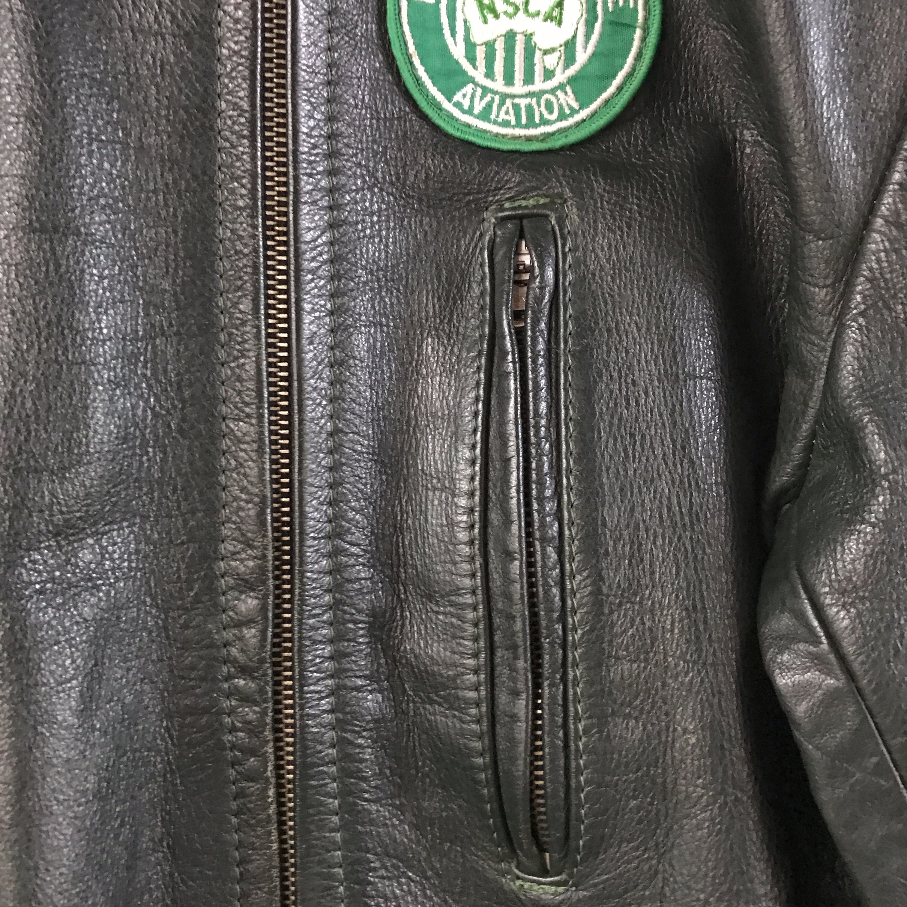 [ ONLY ONE ! ] National Safety Council of Australia　LEATHER JACKET / MARS LEATHERS
