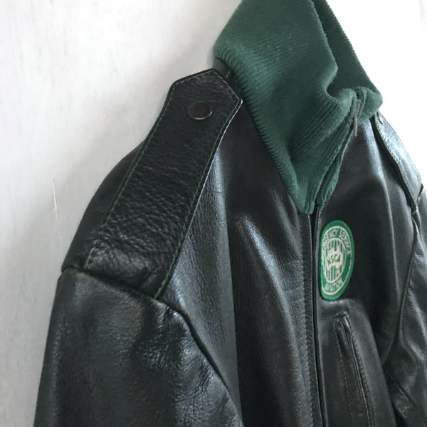 [ ONLY ONE ! ] National Safety Council of Australia　LEATHER JACKET / MARS LEATHERS