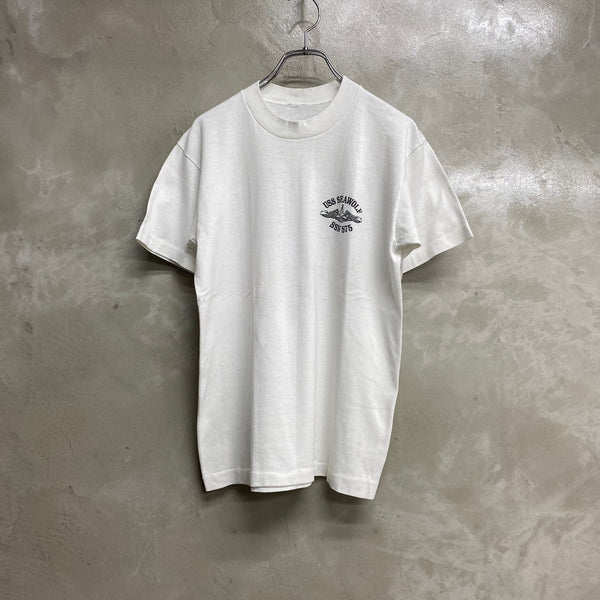 [ ONLY ONE ! ] USS SEAWOLF ' SSN575 ' SLEEVE T-SHIRT / Mr.Clean Select