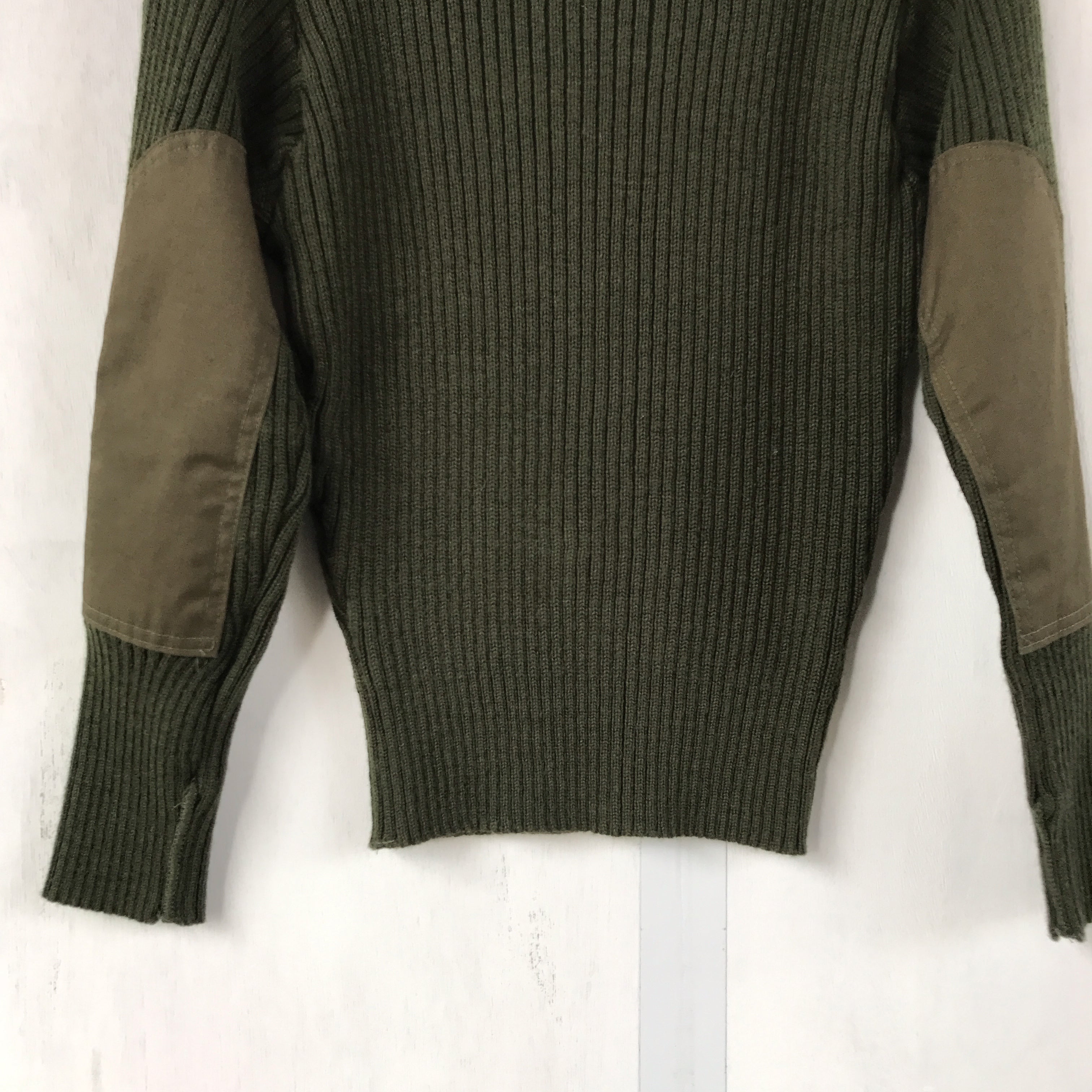 [ ONLY ONE ! ]SWEATER SERVICE WOOL WITH EPAULETTES / U.S.MILITARY