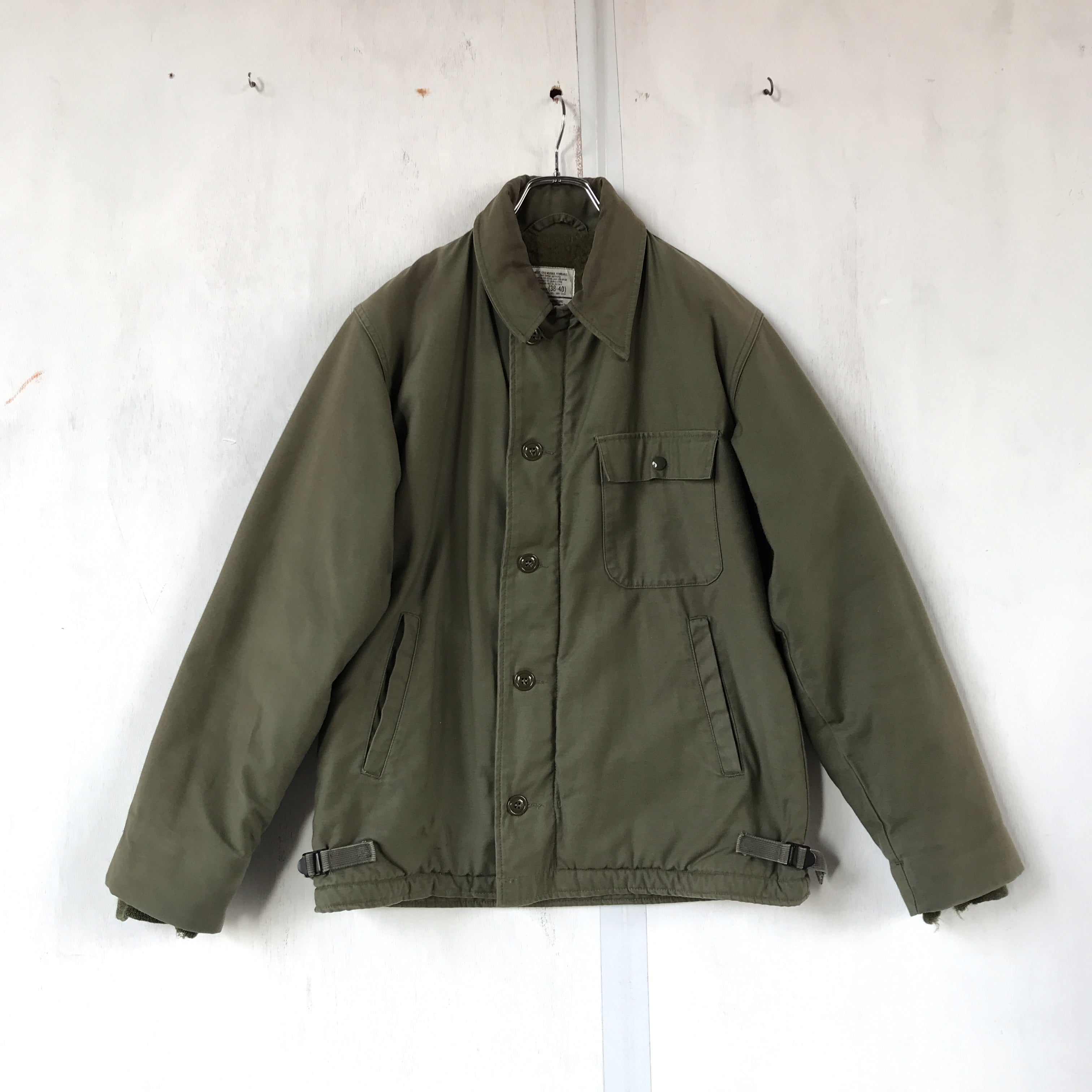 [ONLY ONE!] U.S. NAVY A-1 NYLON DECK JACKET / Mr.Clean Select