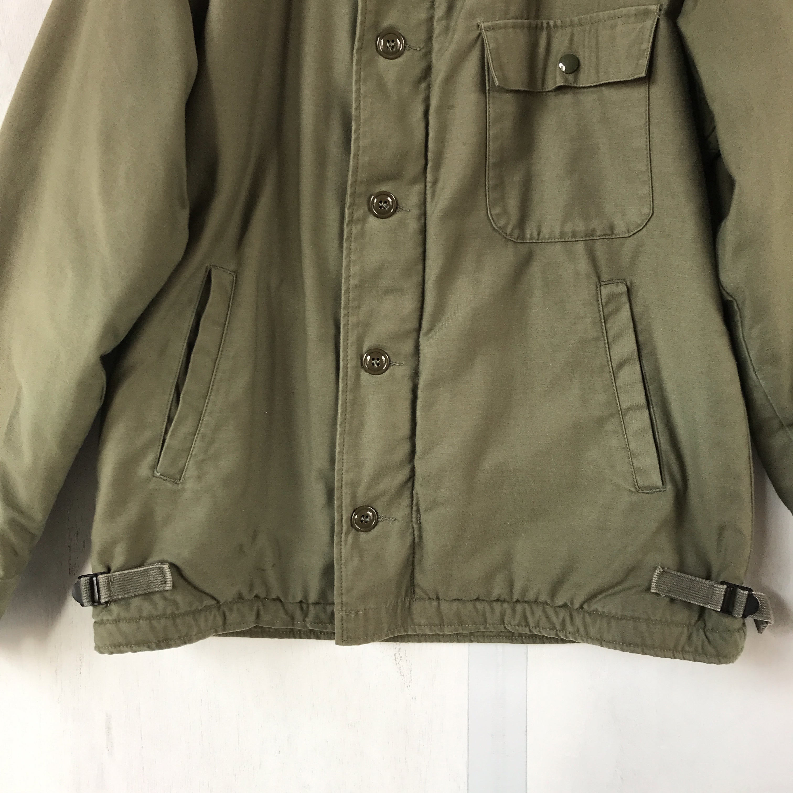 [ONLY ONE!] U.S. NAVY A-1 NYLON DECK JACKET / Mr.Clean Select