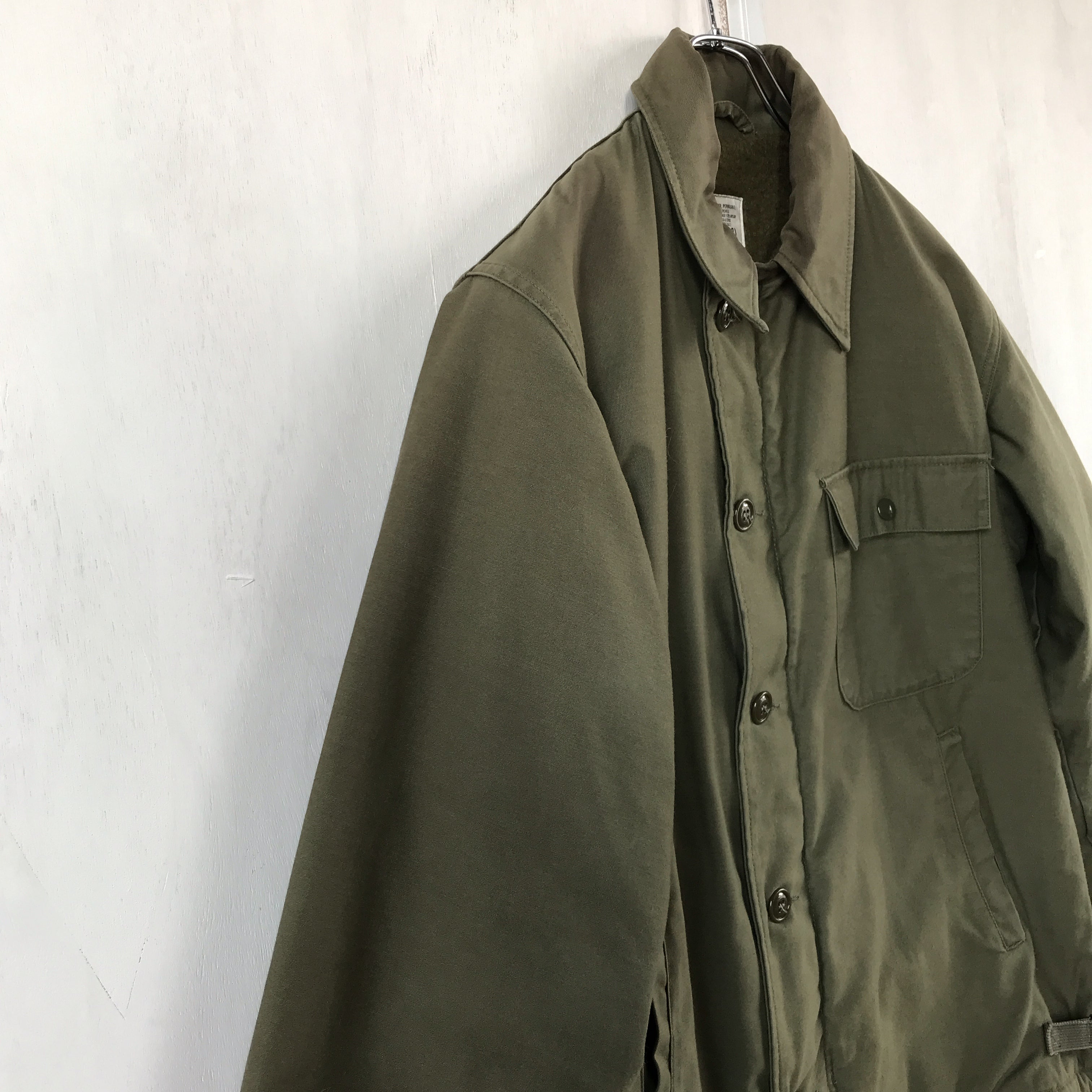 [ONLY ONE!] U.S. NAVY A-1 NYLON DECK JACKET / Mr.Clean Select