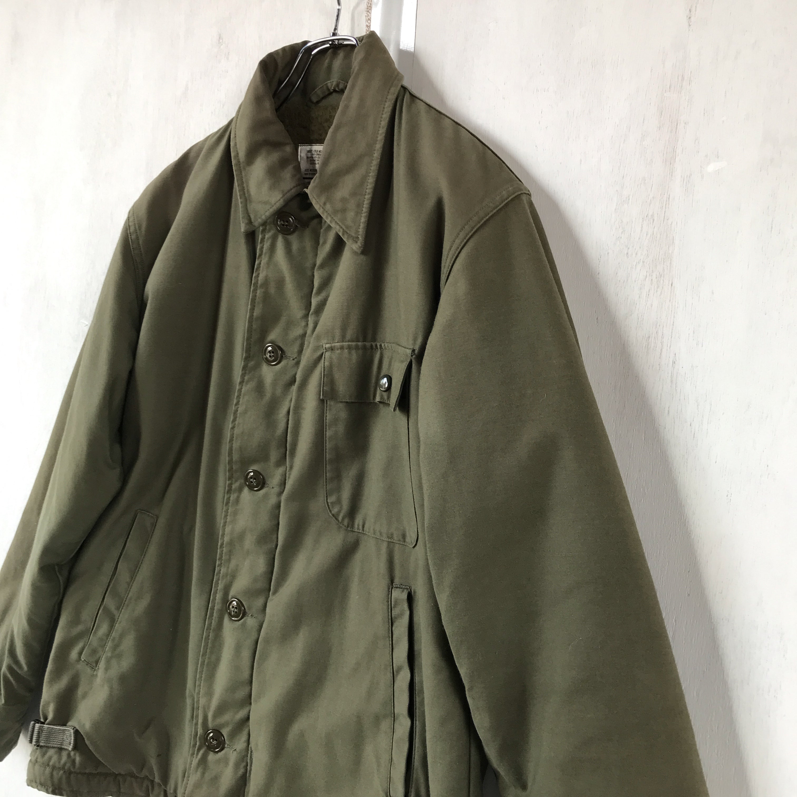 [ONLY ONE!] U.S. NAVY A-1 NYLON DECK JACKET / Mr.Clean Select