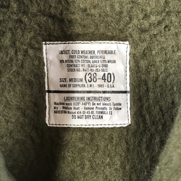 [ONLY ONE!] U.S. NAVY A-1 NYLON DECK JACKET / Mr.Clean Select