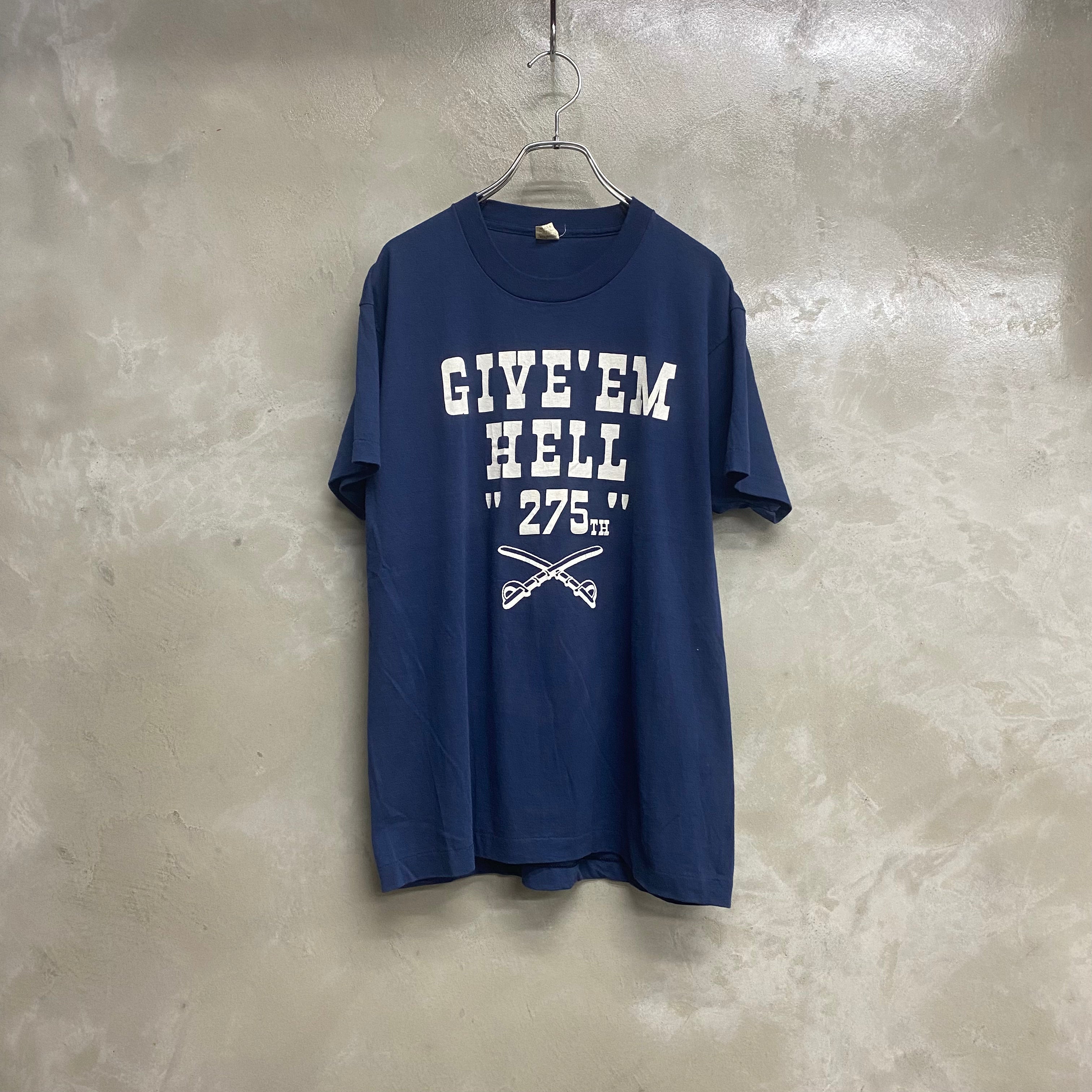 [ ONLY ONE ! ] GIVE 'EM HELL SHORT SLEEVE T-SHIRT / Mr.Clean Select