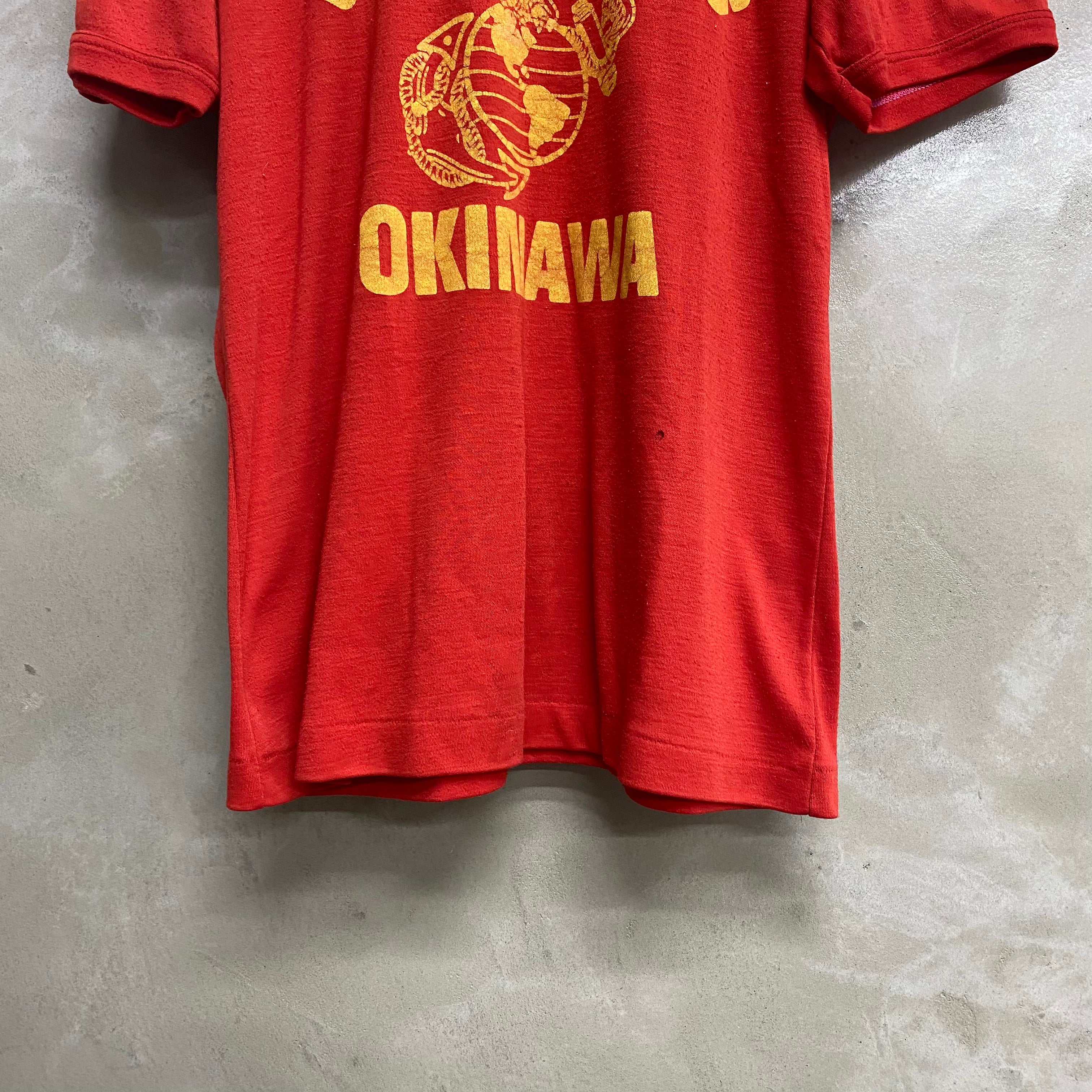 [ ONLY ONE ! ] U.S.M.C 'OKINAWA' SHORT SLEEVE T-SHIRT/ Mr.Clean Select