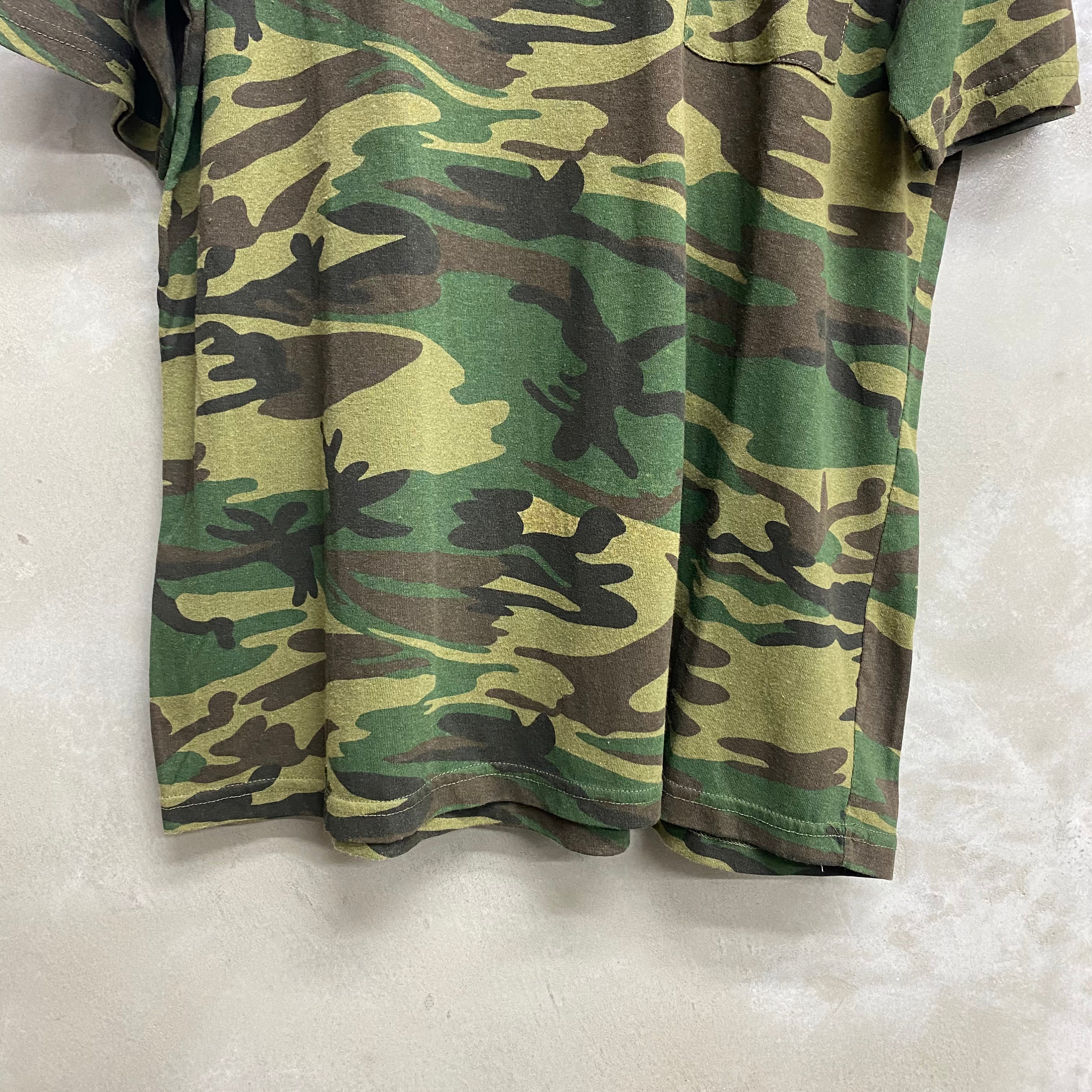 [ ONLY ONE ! ] CAMOUFLAGE POCKET SHORT SLEEVE T-SHIRT / Mr.Clean Select