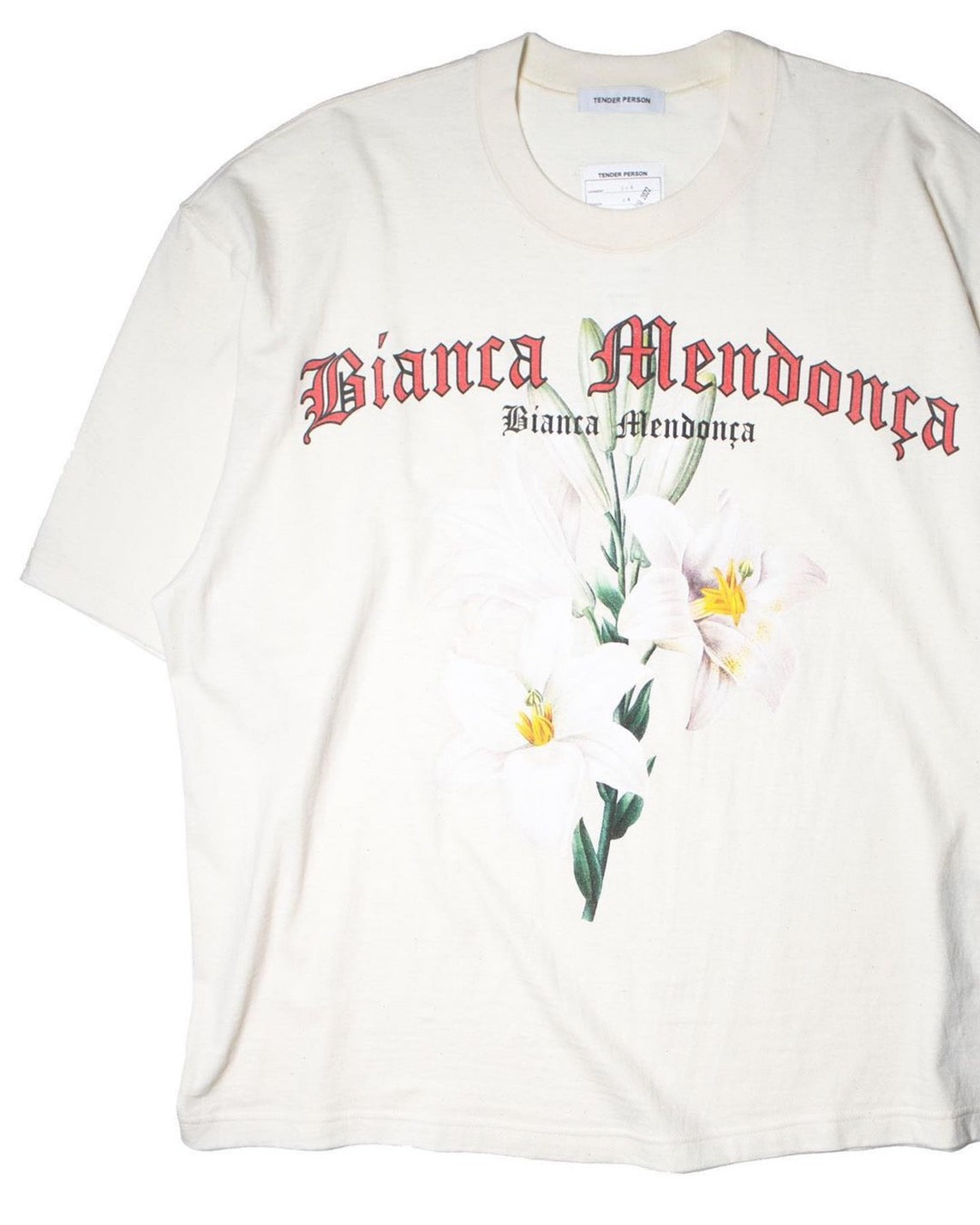 TENDER PERSON "BIANCA" T-SHIRTS / TENDER PERSON