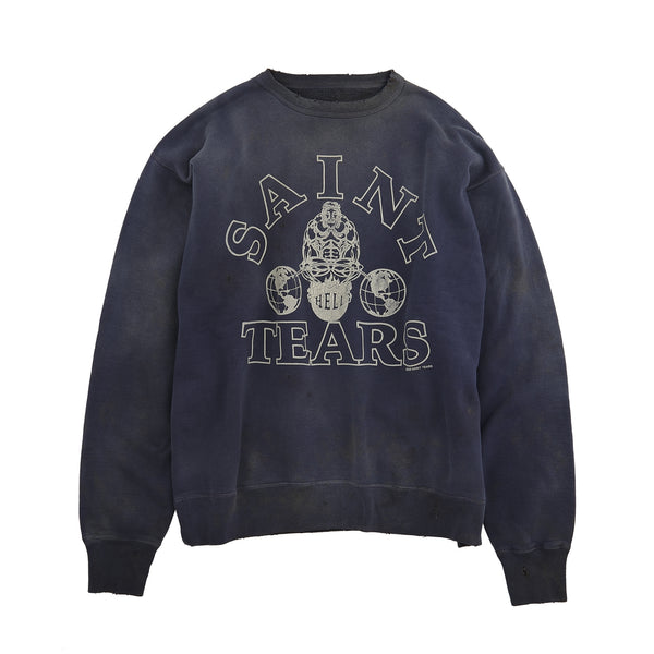 SAINT MICHAEL x DENIM TEARS CREW NECK SWEAT SHIRTS -COLLABORATION- / Saint Michael