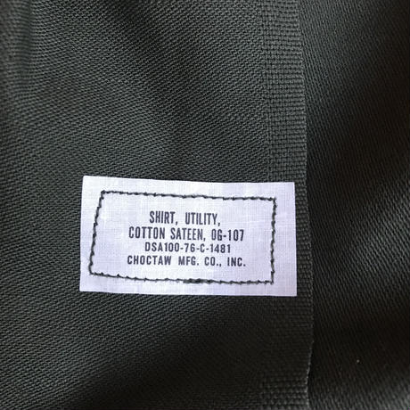 [ ONLY ONE ! ] US ARMED FORCES UTILITY SHIRT / Mr.Clean Select