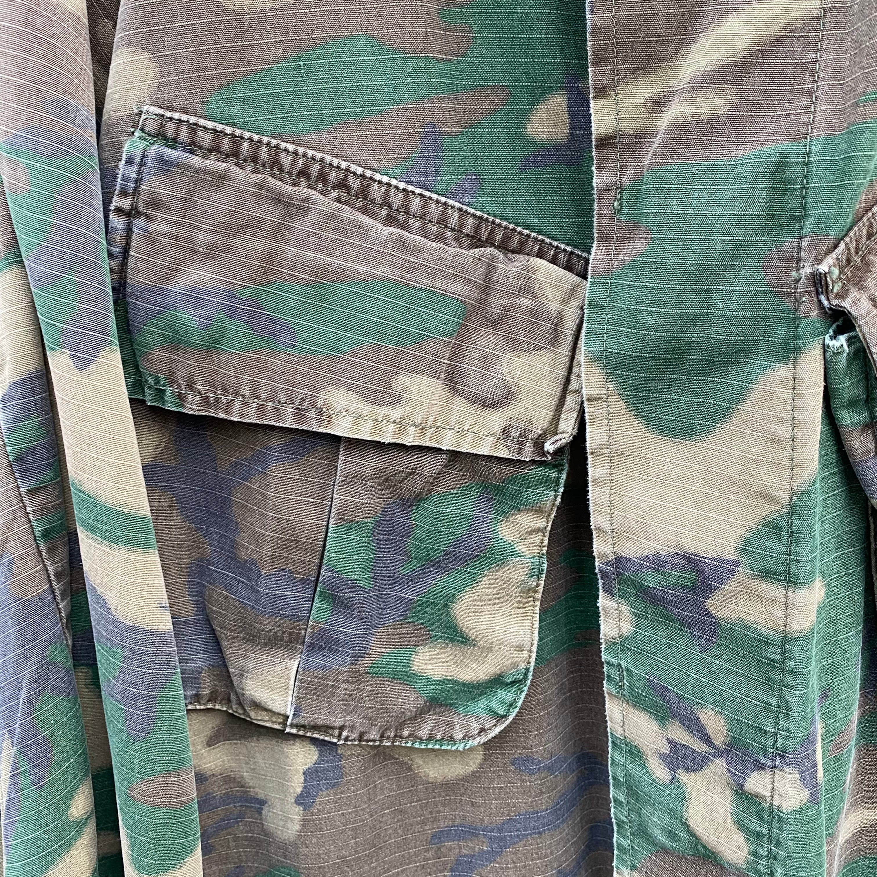 [ ONLY ONE ! ] US ARMED FORCES 60's - 70's JUNGLE FATIGUE SHIRT / Mr.Clean Select