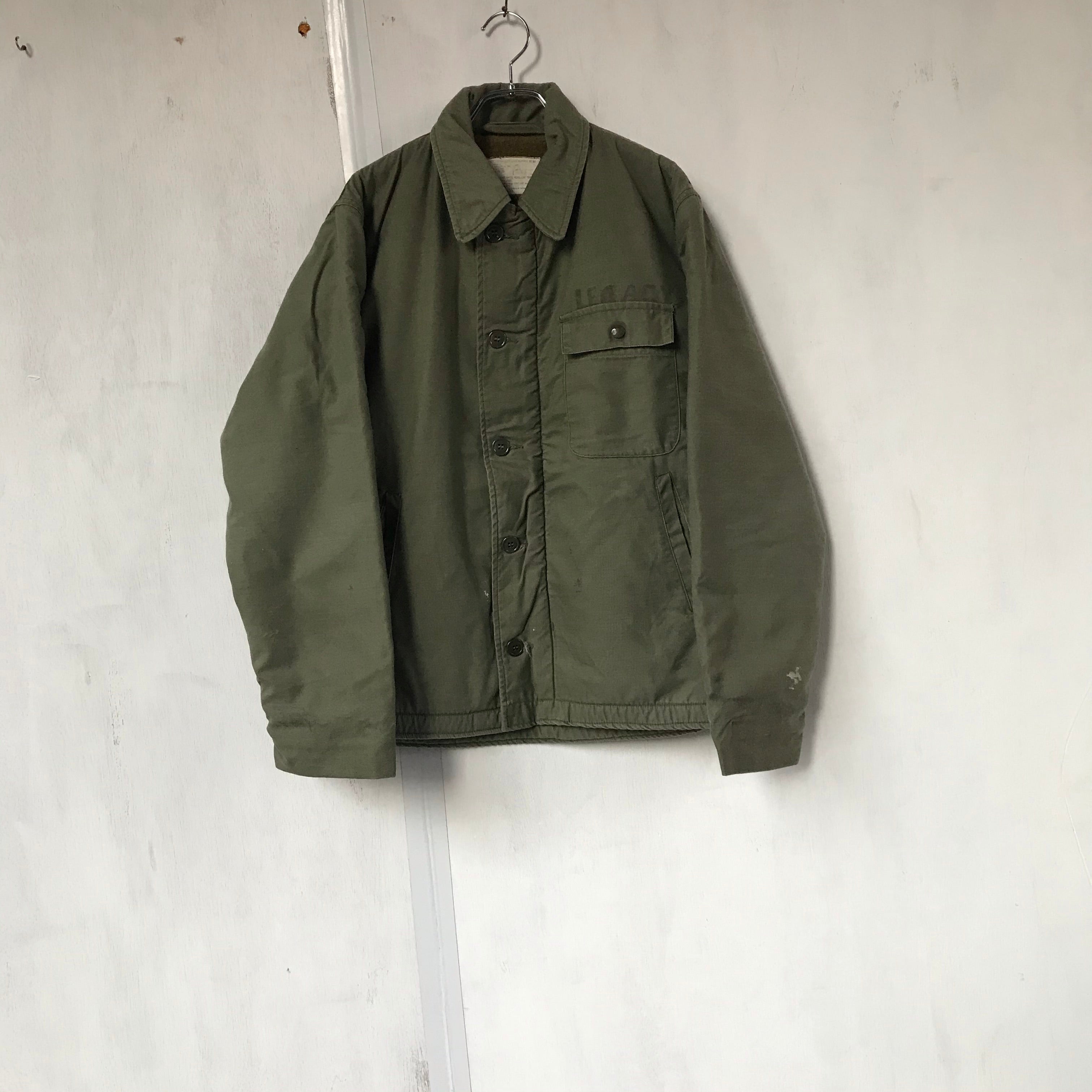 [ ONLY ONE ! ] U. S. NAVY A-2 DECK JACKET / Mr.Clean Select