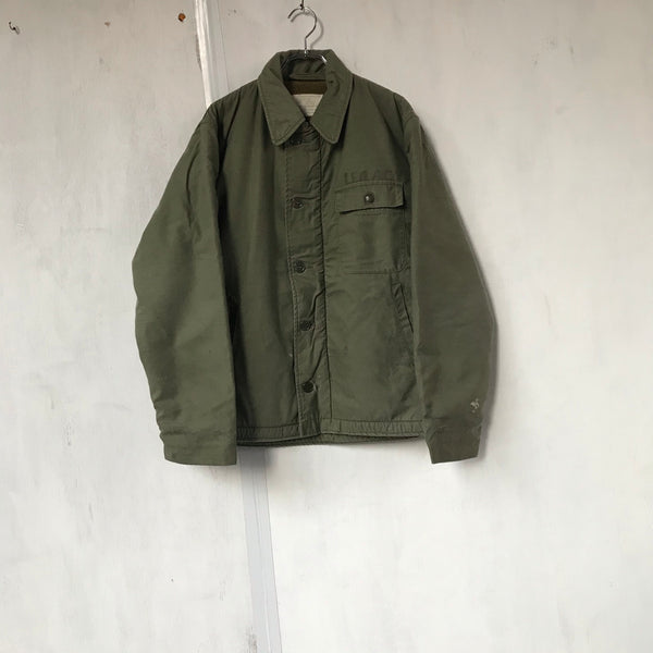 [ONLY ONE!] U.S. NAVY A-1 NYLON DECK JACKET / Mr.Clean Select