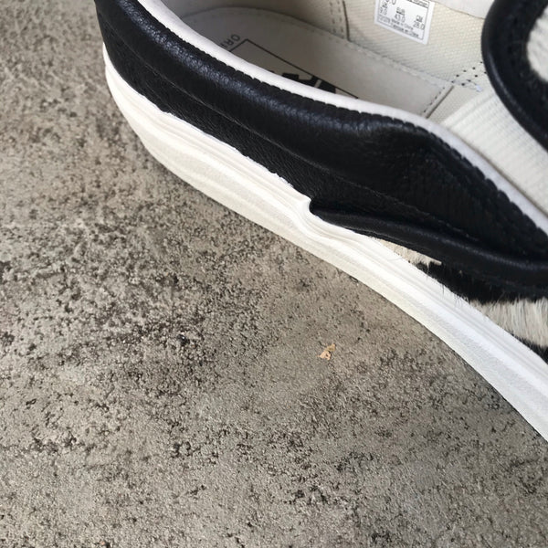 [ FINAL ONE ! ] OG Slip-On 59 LX (PremiumLeather/PonyHair) -VANS VAULT LINE-