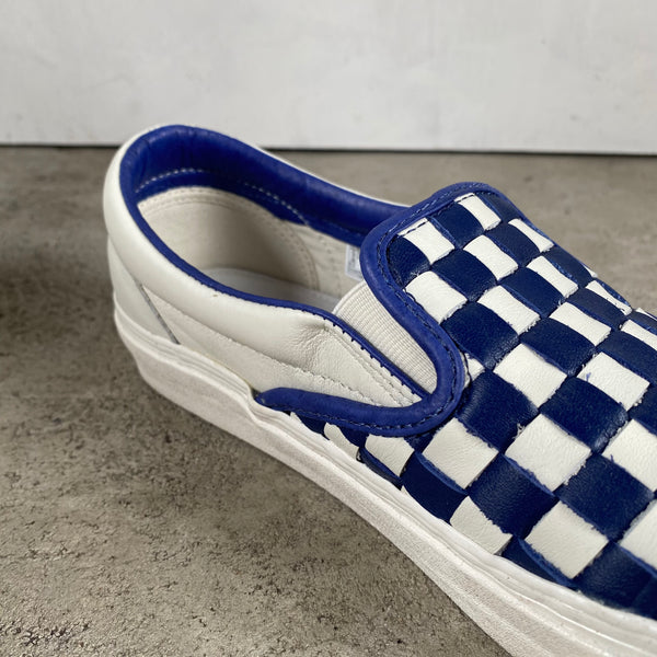 Slip-on Woven Leather (50thCheckerboard) -VANS VAULT LINE-