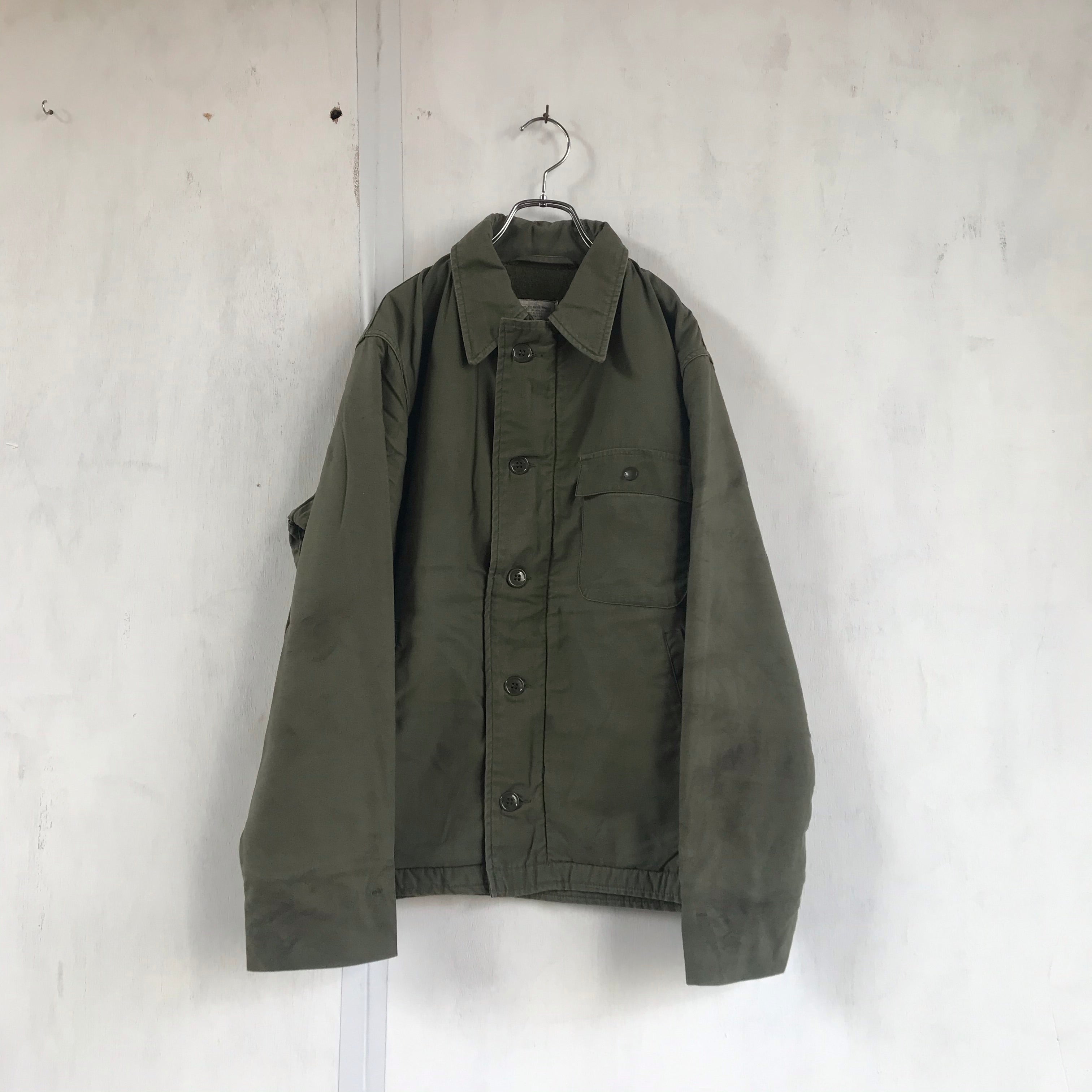 [ ONLY ONE ! ] U. S. NAVY 83's A-2 DECK JACKET / Mr.Clean Select