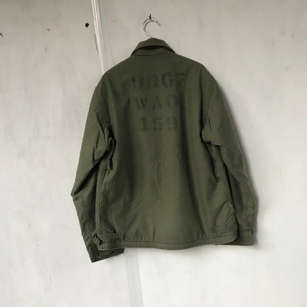 [ONLY ONE!] U.S. NAVY A-1 NYLON DECK JACKET / Mr.Clean Select