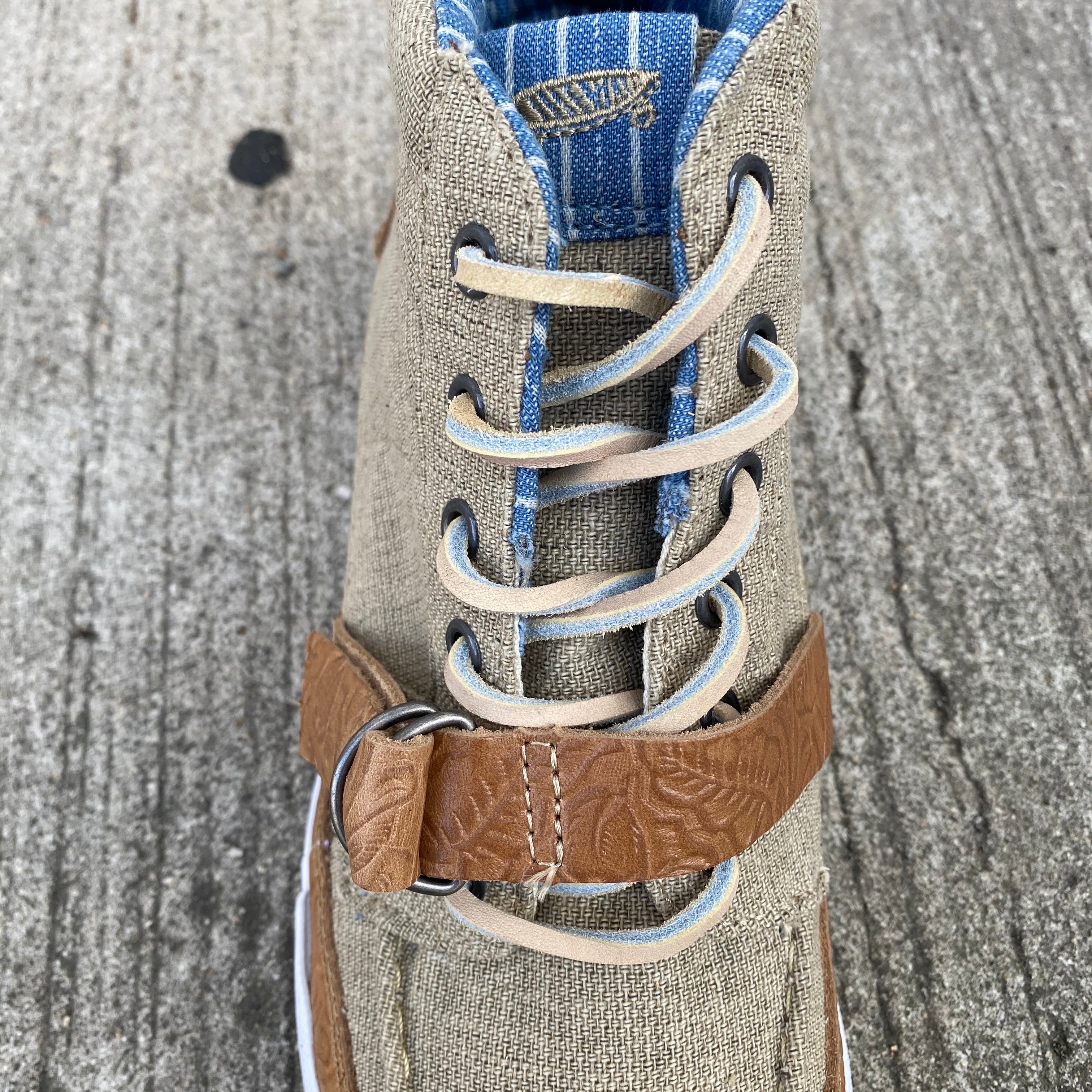 Sk8-Hi Boat Strap LX(Horween Strap) -VANS VAULT LINE-